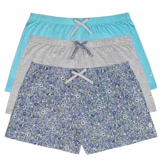 NWT Jane and Bleecker Ladies' Sleep Short, 3-pack - size XL - BLUE PACK - Picture 1 of 8